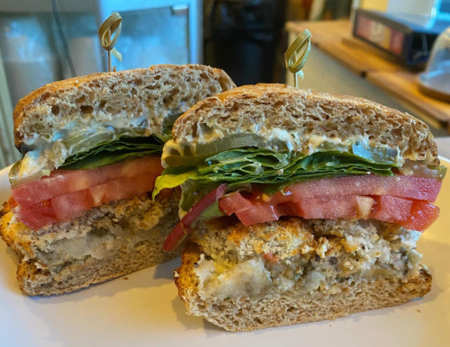 Vegan Cafe Sandwich